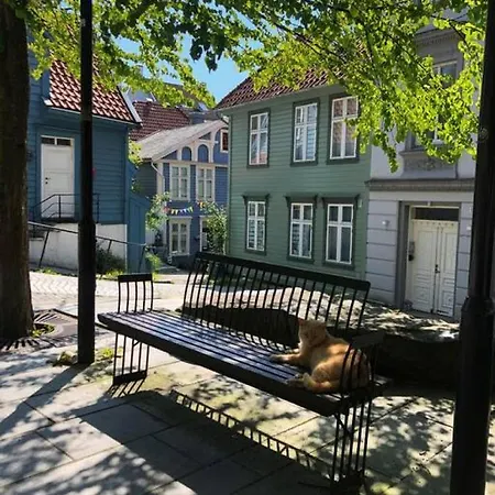 Dinbnb I Historical Cobblestone Street Apartment Bergen